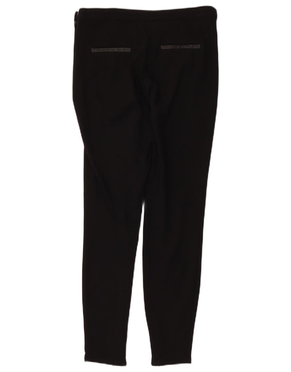 Massimo Dutti Dame Skinny Suit Bukser EU 38 Small W28 L27 Sort Viscose