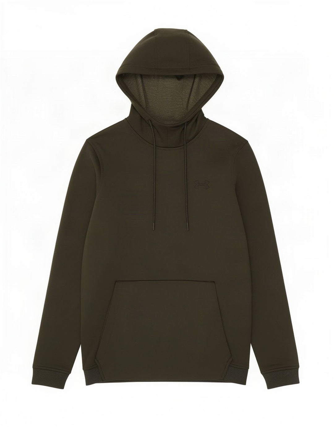 Under Armour Herre Cold Gear Hoodie Jumper Lille Grøn Polyester