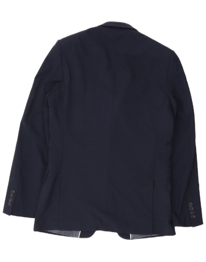 Marks & Spencer Herre 2 Button Slim Blazer Jacket UK 38 Medium Navy Blue