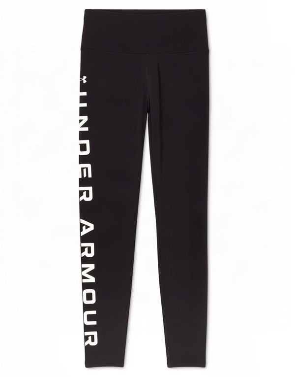 Under Armour Womens Heat Gear Graphic Leggings UK 8 Small Black