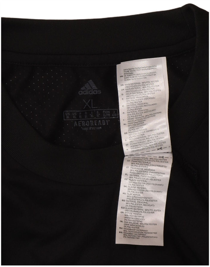 Adidas Herre Aeroready Vest Top XL Sort Polyester