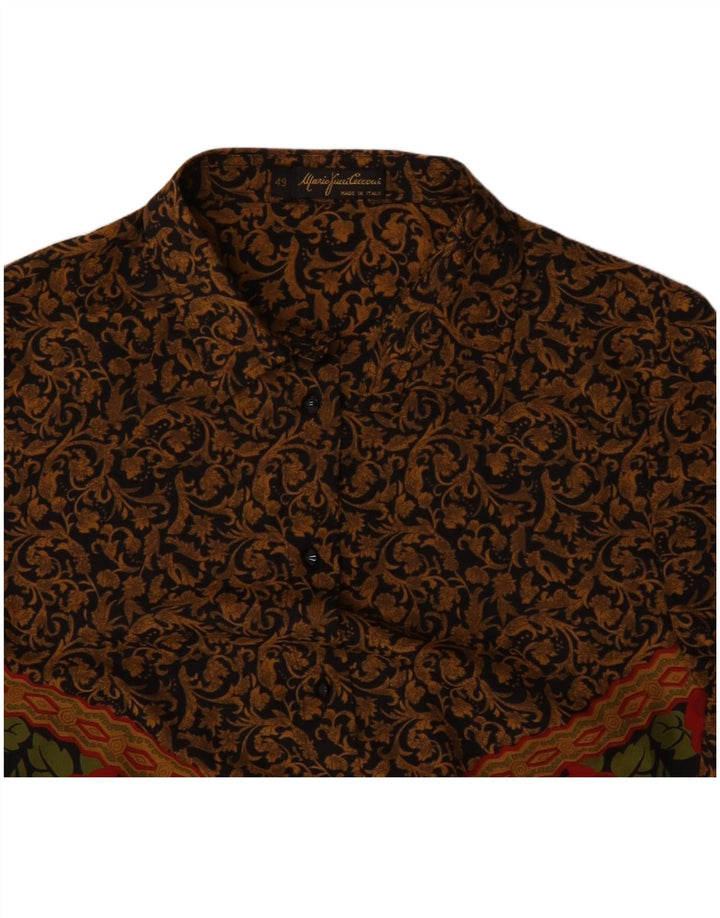 MARIO PUCCI CECCONI Damebluse Top IT 49 XL Flerfarvet blomster