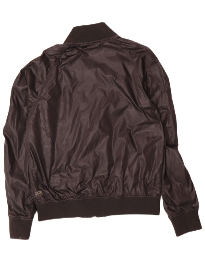 G-Star Herre Graphic Bomber Jacket UK 38 Medium Sort Polyamid