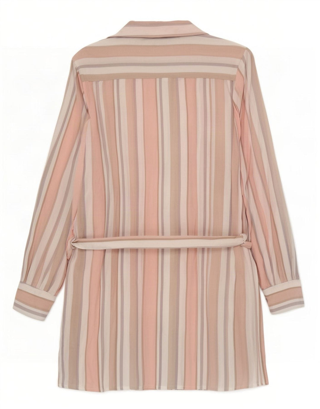 Guess skjortekjole til kvinder UK 12 Medium Flerfarvet Stribet Rayon