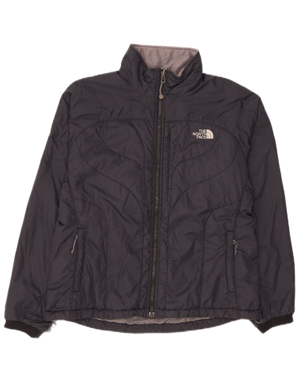 The North Face Dame Polstret Jakke UK 16 Stor sort Ternet Nylon