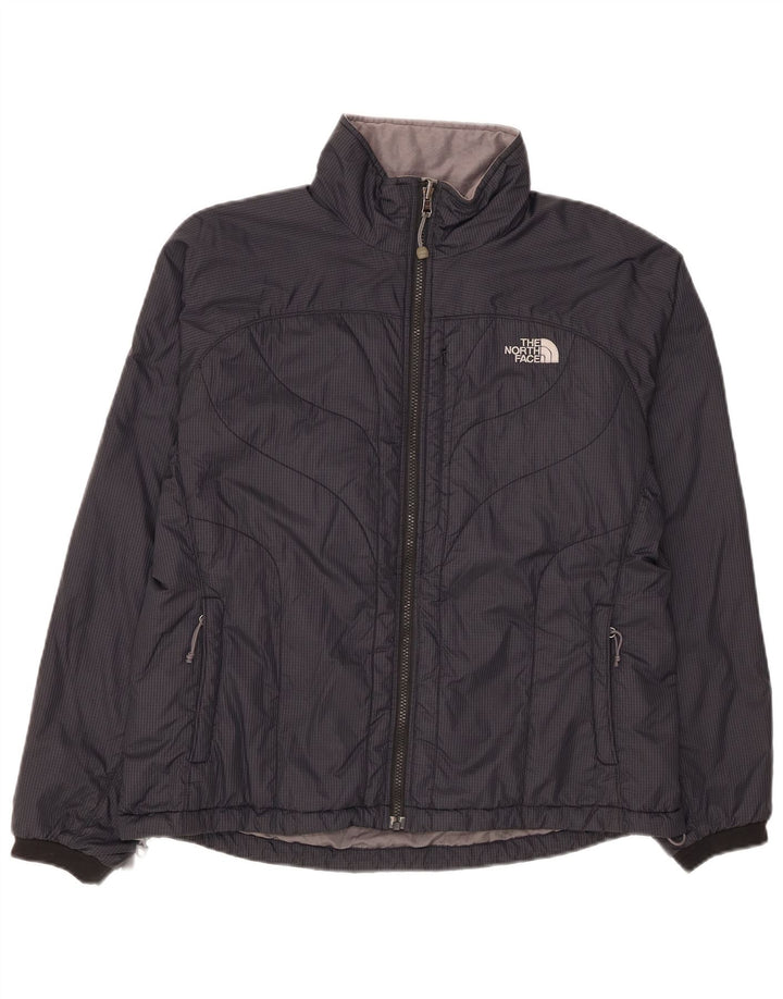 The North Face Dame Polstret Jakke UK 16 Stor sort Ternet Nylon