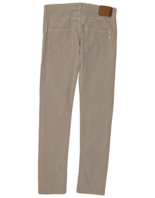 Dondup Dame Stretch Lavtalje Skinny Jeans W28 L32 Grå Bomuld