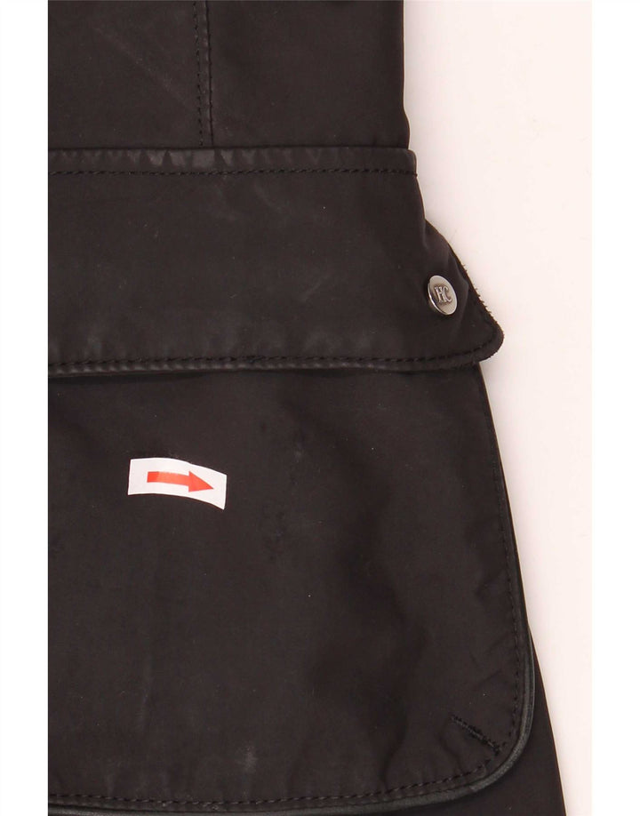 Henry Cottons Dame Overfrakke IT 40 Lille Sort Polyester