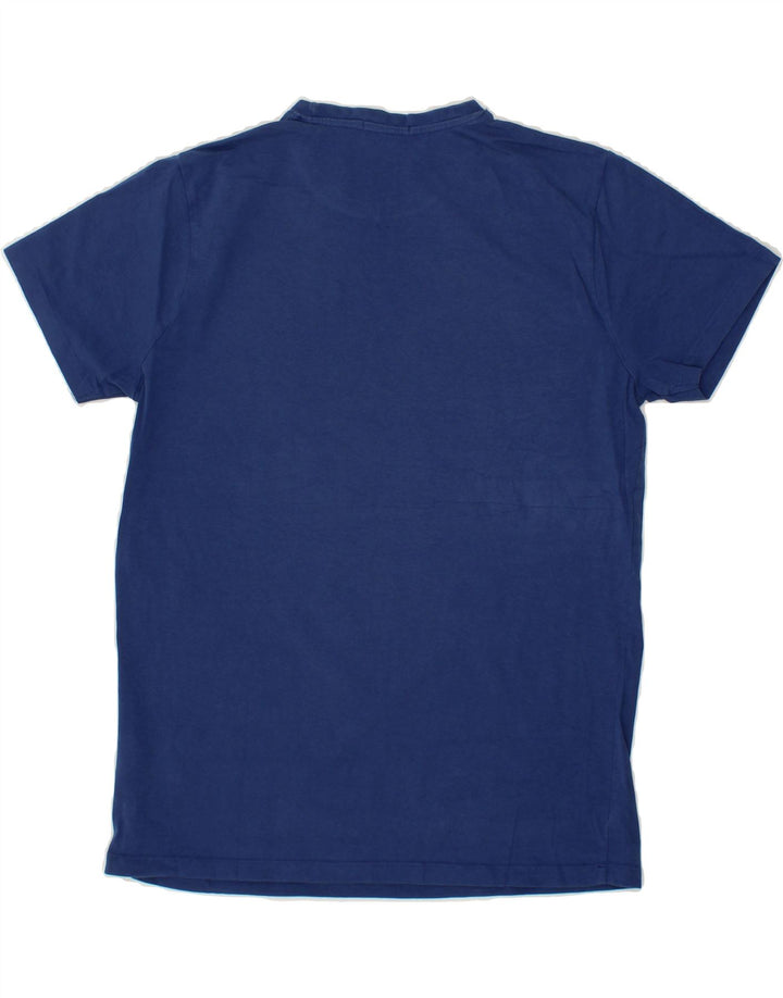 LIU JO Mens T-Shirt Top Medium Blue Cotton Vintage Liu Jo and Second-Hand Liu Jo from Messina Hembry 