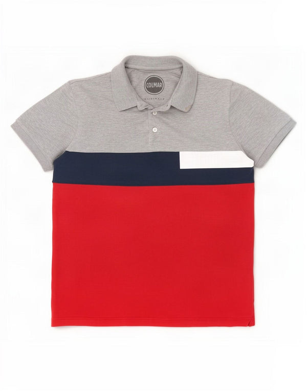 Colmar Boys Polo Shirt 13-14 år Flerfarvet Colourblock Bomuld
