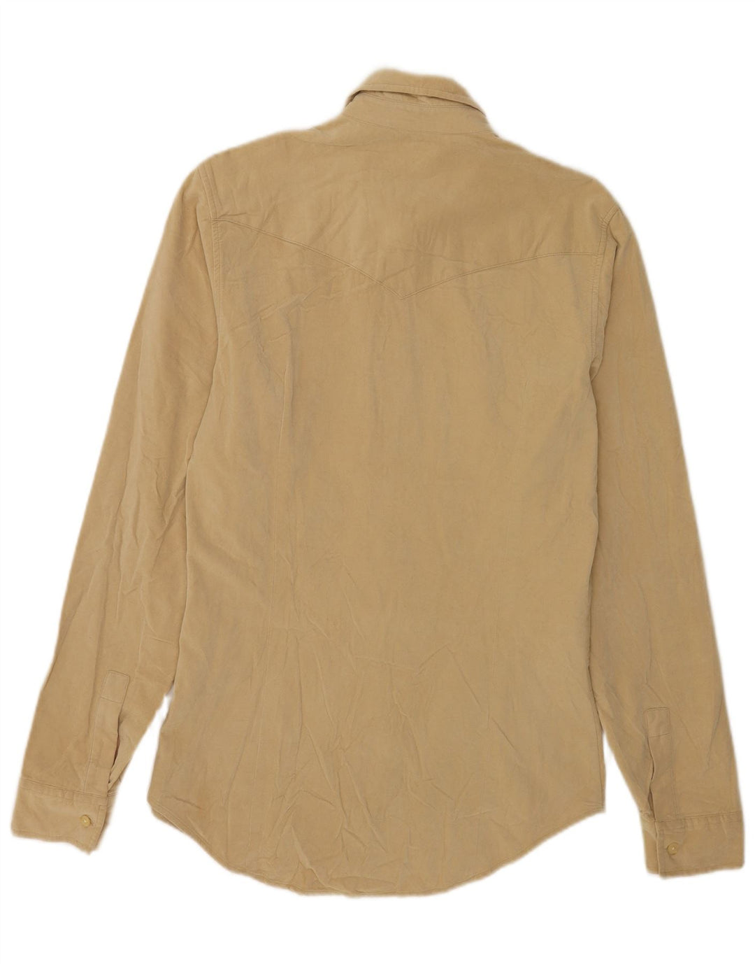 Calvin Klein Jeans Herreskjorte Stor Beige Viscose