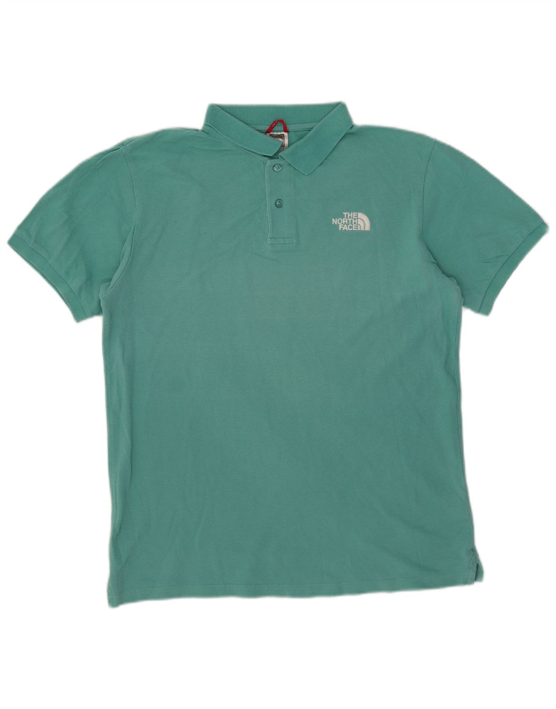 The North Face herre poloshirt Medium turkis bomuld