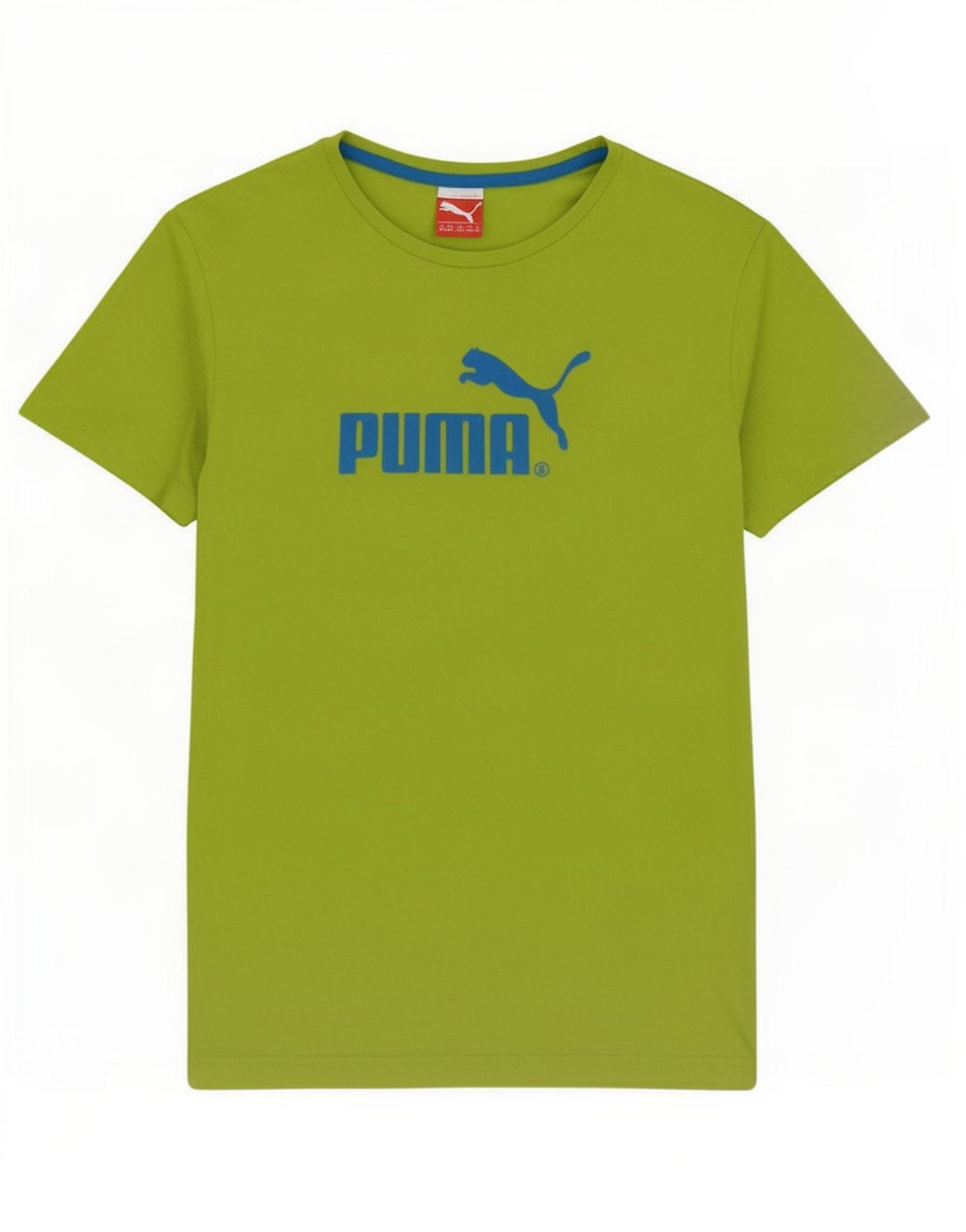 Puma Herre Grafisk T-Shirt Top Medium Grøn