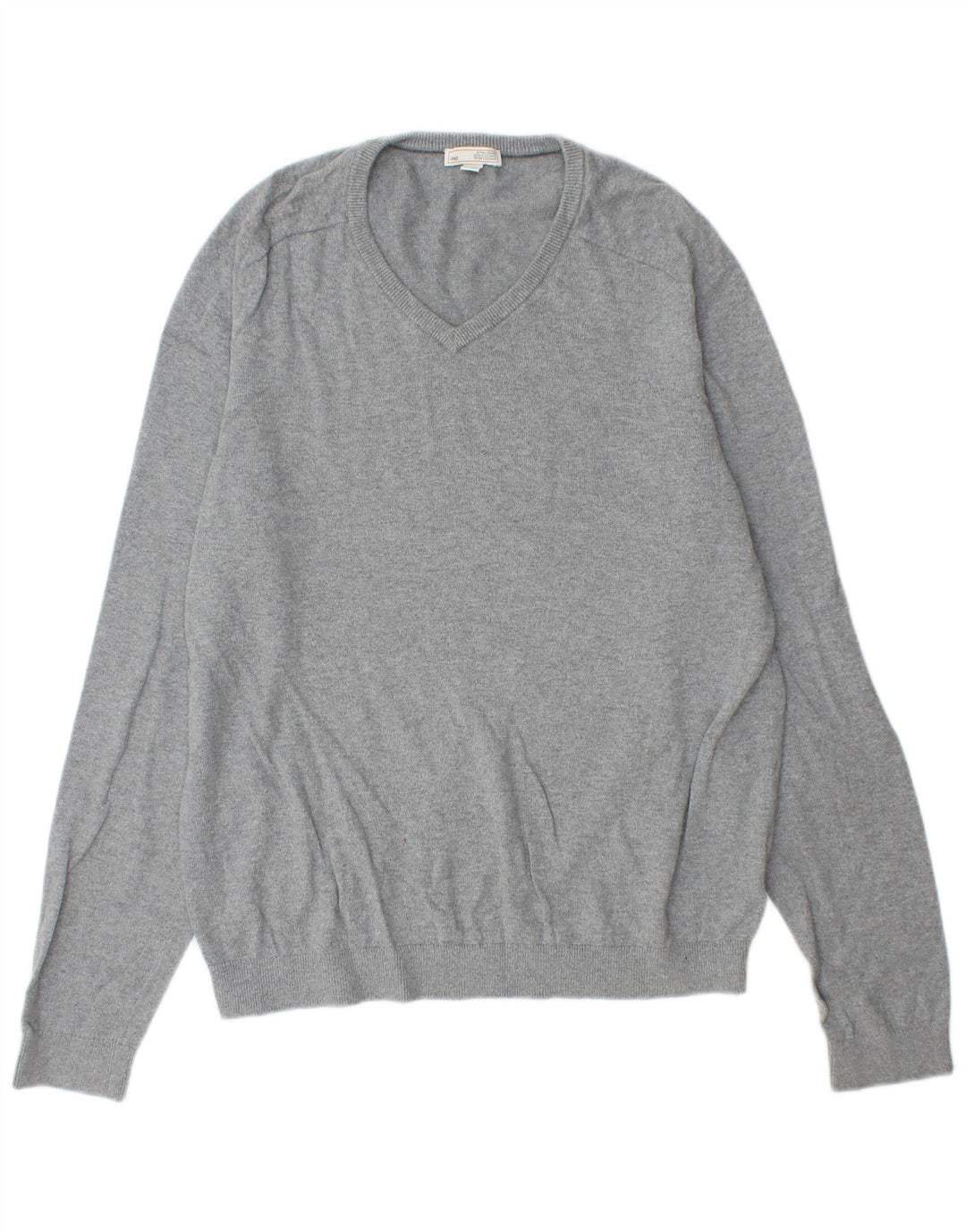 Gap Herre V-hals sweater Stor Grå Bomuld