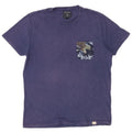 Woolrich Herre T-Shirt Top Medium Blå Bomuld