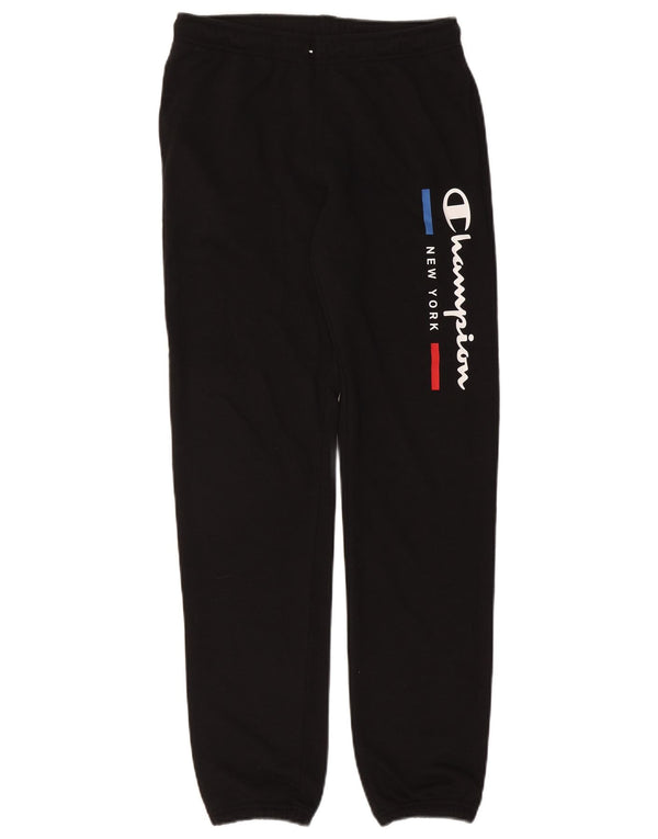 Champion Boys Grafisk træningsdragt Bukser Joggers 13-14 år XL Sort