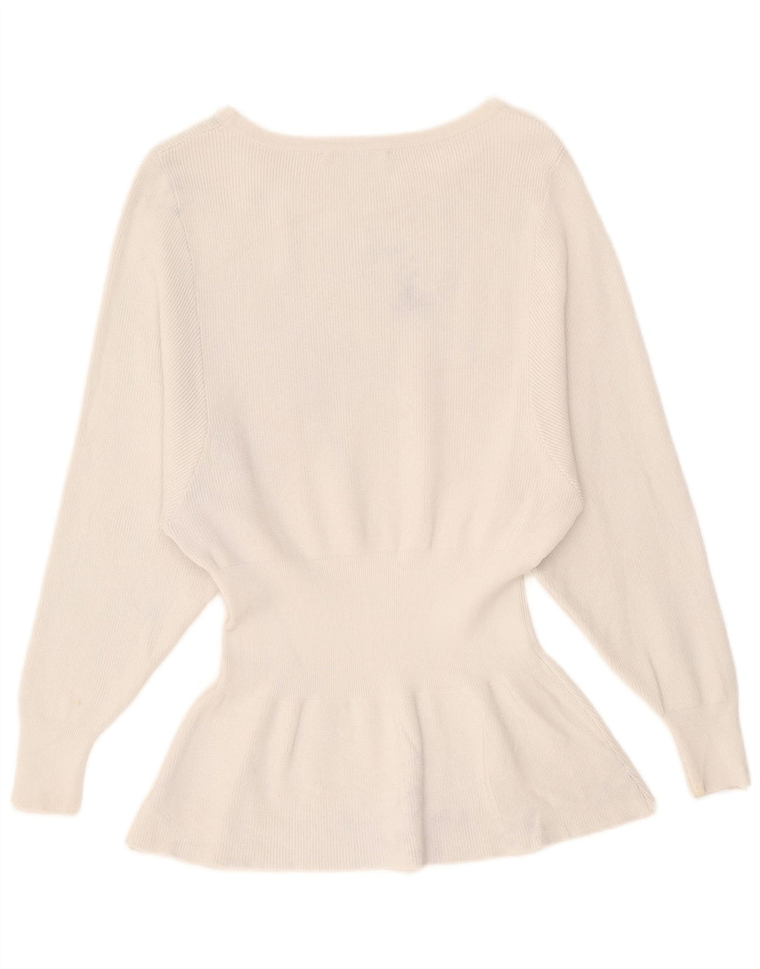 Zara Dame Top Langærmet UK 10 Small Beige