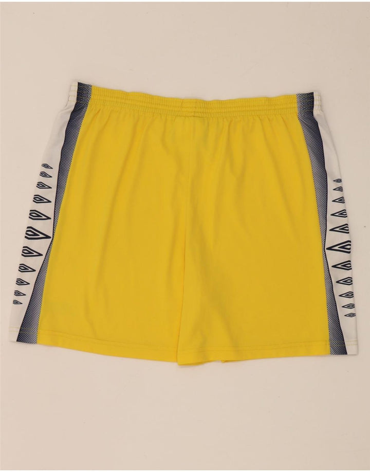 Umbro Herre grafisk 2-delt sæt XL Gul Colourblock Polyester