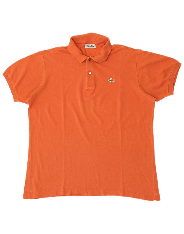 Lacoste Herre Polo Shirt Str. 7 2XL Orange Bomuld