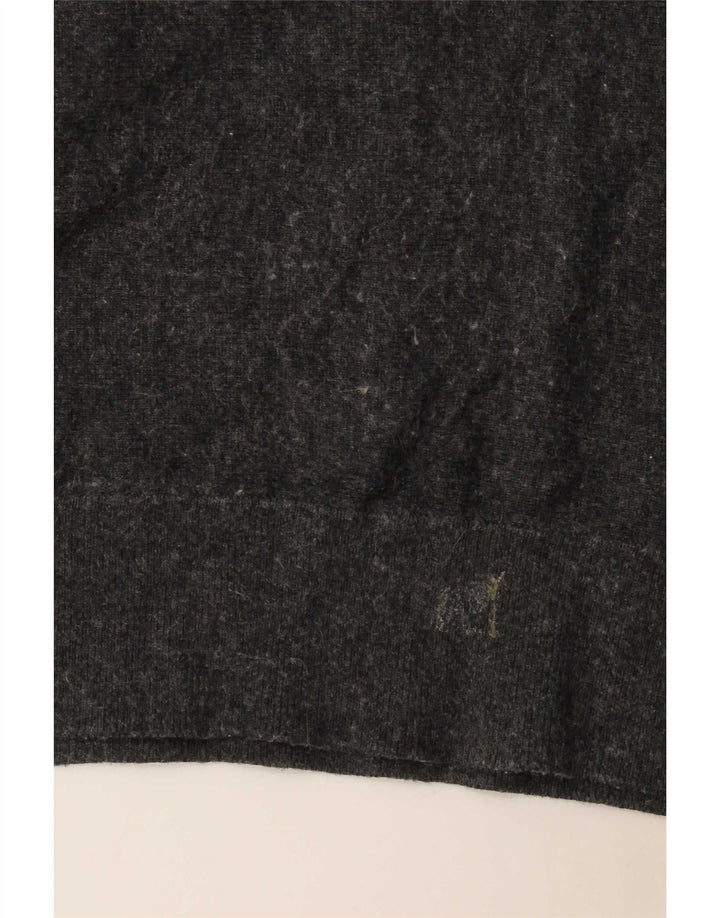 Marks & Spencer Dame Top 3/4 ærmer UK 12 Medium Grey Viscose
