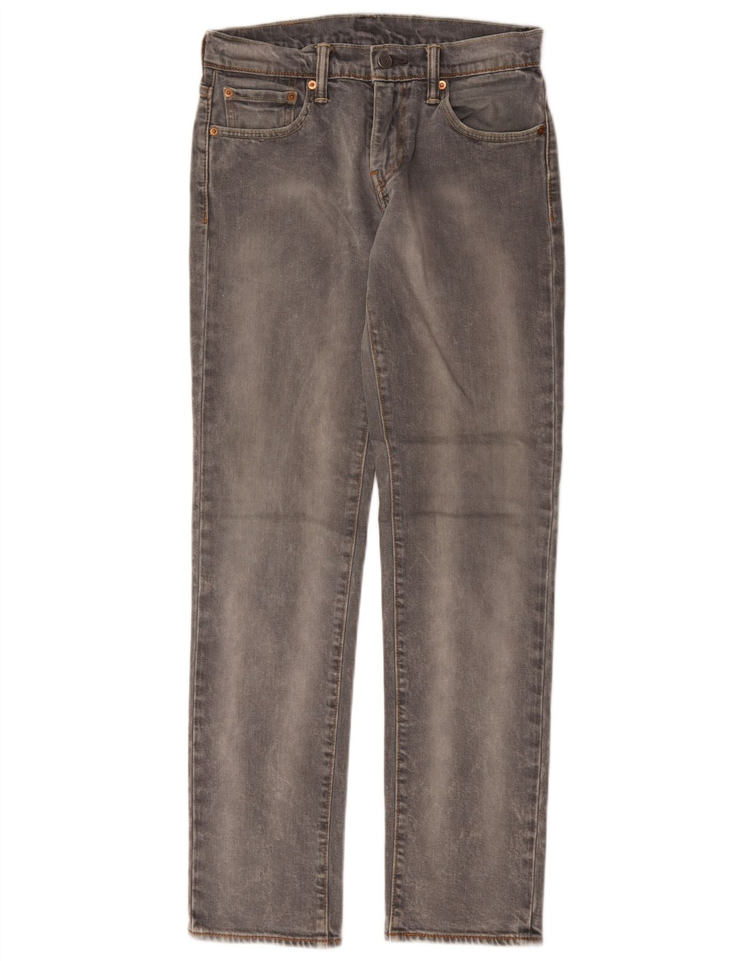 Levi's Herre 511 Slim Jeans W28 L32 Grå Bomuld