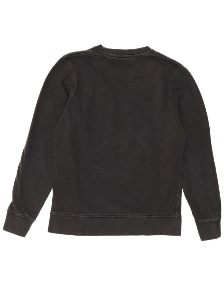 Jack & Jones grafisk sweatshirt til mænd, lille sort bomuld