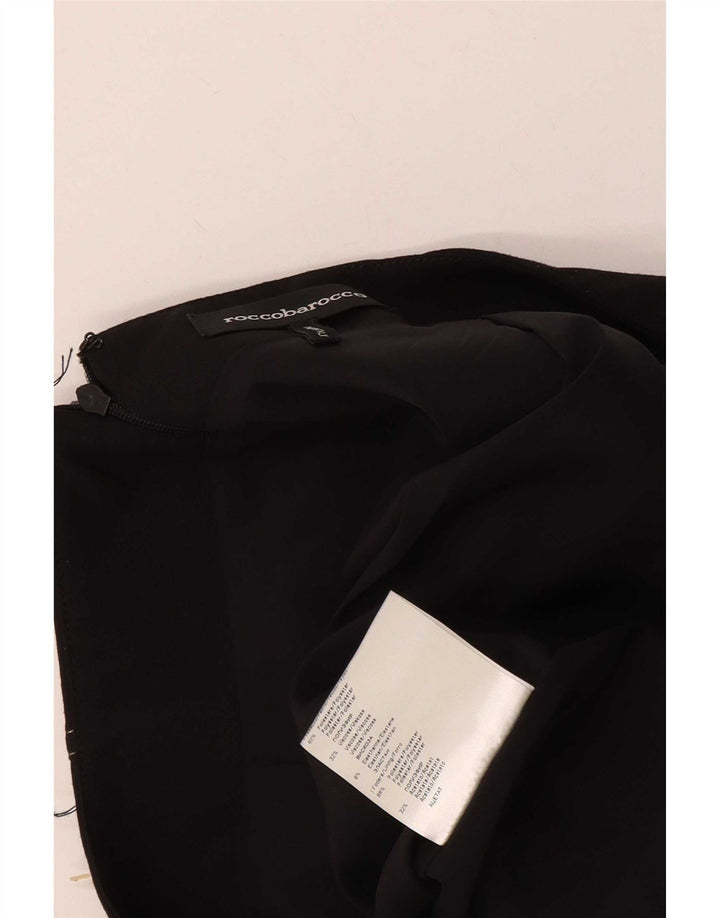 Roccobarocco Womens Pencil Skirt IT 46 Large W34 Black Polyester
