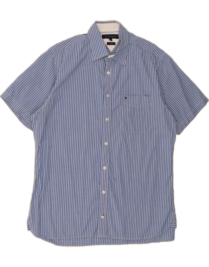 Mens Short Sleeve Shirt Medium Vintage Tommy Hilfiger and Second-Hand Tommy Hilfiger from Messina Hembry 