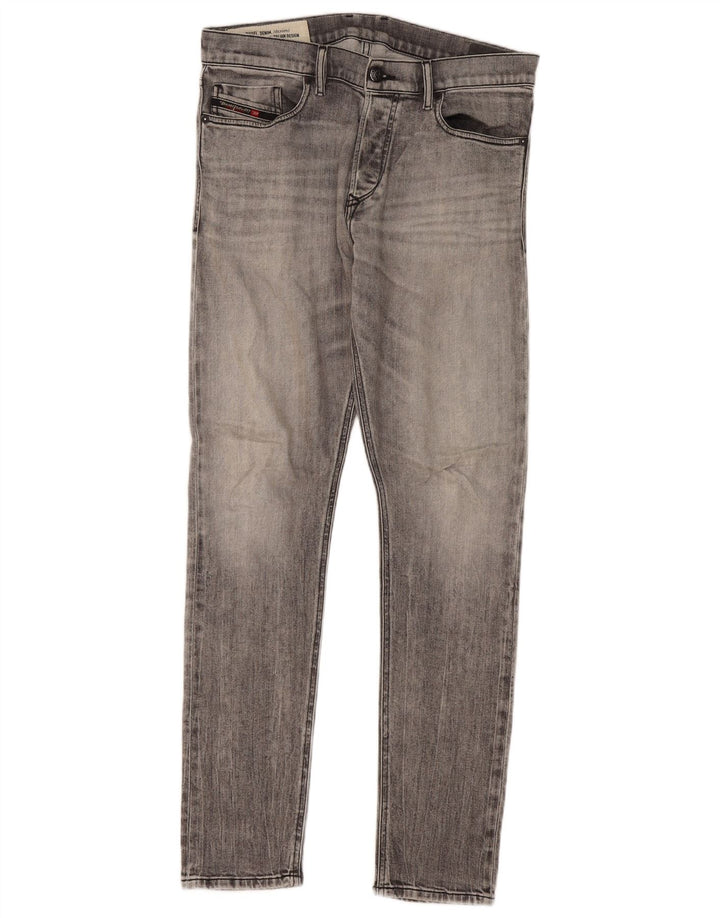 Diesel Herre Slim Jeans W32 L32 Grå Bomuld