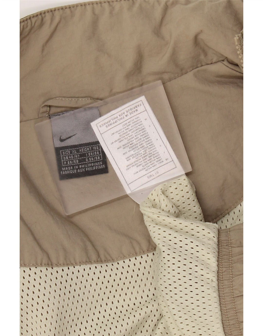 Nike Bomber Jacket UK 45/47 XL Khaki Nylon til mænd