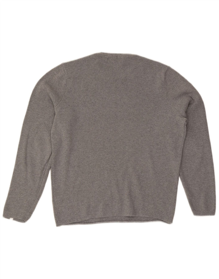 Marks & Spencer Dame sweater med rund hals DK 14 mellemgrå