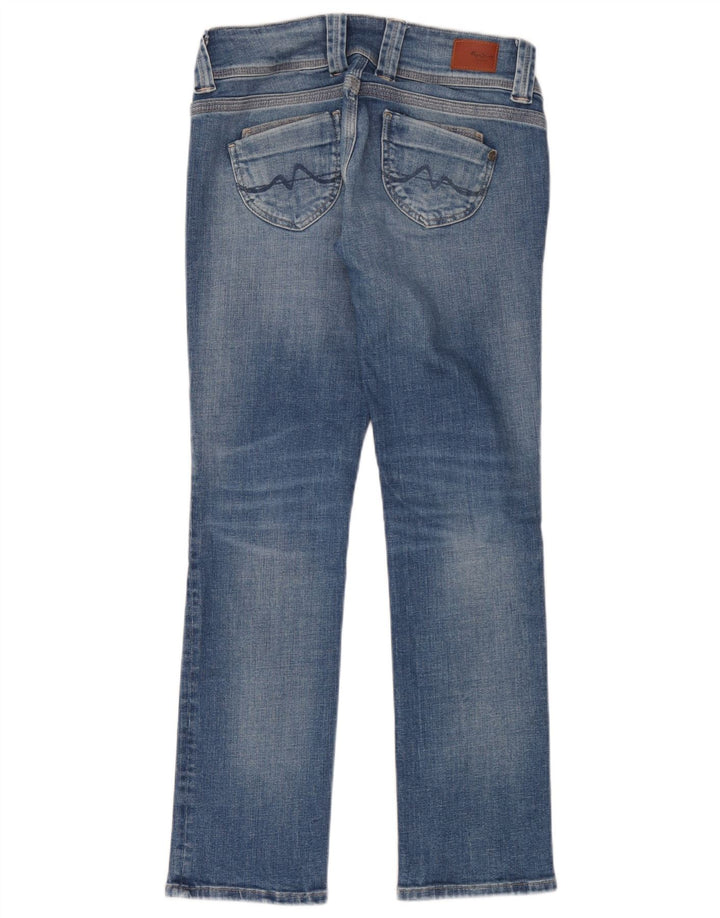 PEPE Jeans Dame Slim Jeans W29 L30 Blå Bomuld