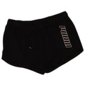 PUMA grafiske sportsshorts til kvinder UK 14 Large Black Polyester