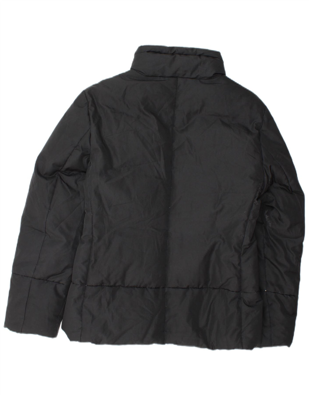 SISLEY Polstret Damejakke UK 14 Medium Sort Polyester