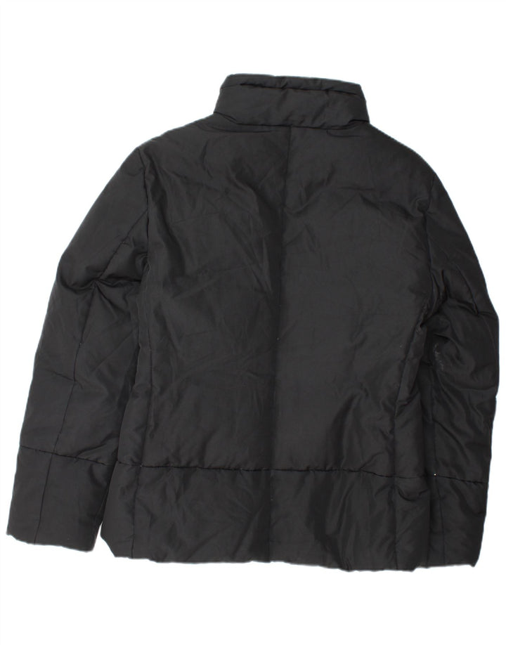 SISLEY Polstret Damejakke UK 14 Medium Sort Polyester