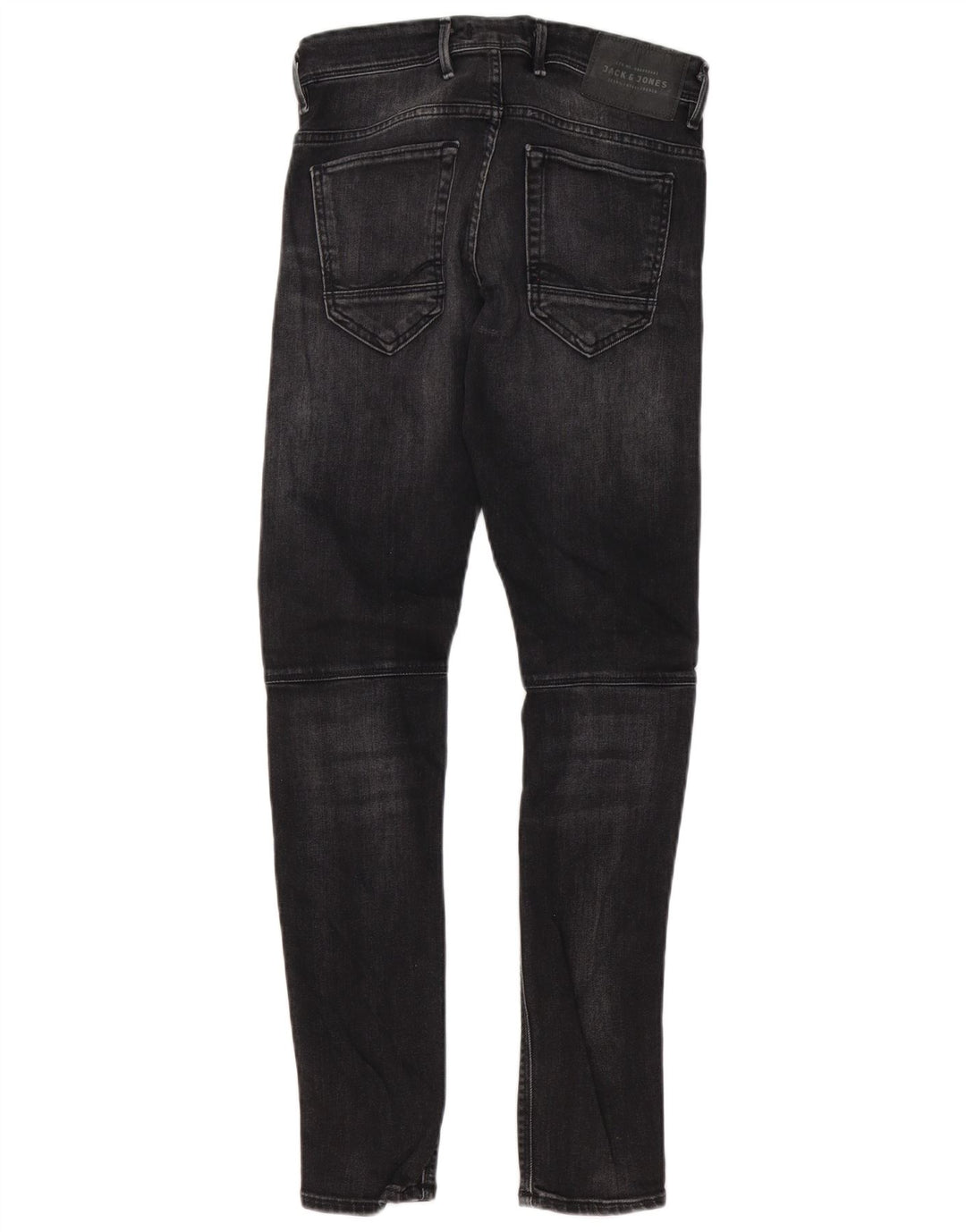 Jack & Jones Herre GLENN Slim Jeans W29 L32 Sort Bomuld