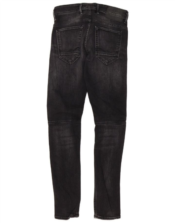 Jack & Jones Herre GLENN Slim Jeans W29 L32 Sort Bomuld