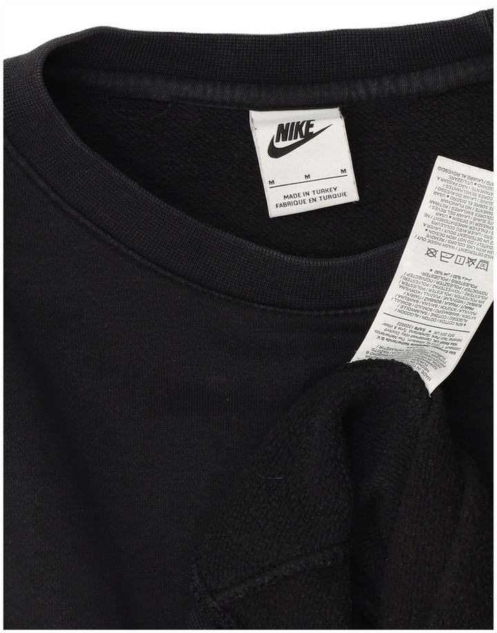 Nike Herre sweatshirt Jumper Medium Sort Bomuld
