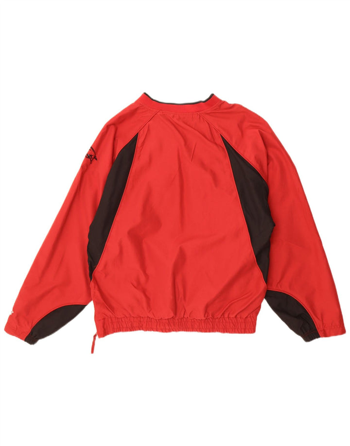 Starter Herre Grafisk Pullover Træningsdragt Topjakke Medium Rød Colourblock
