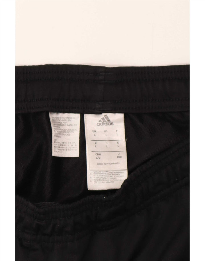 Adidas Dame træningsdragt Bukser UK 14 Large Sort Polyester