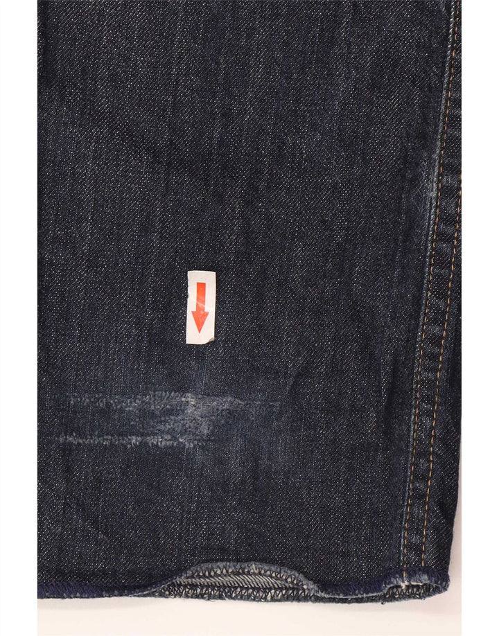 Zara Dame Straight Jeans EU 40 Medium W30 L33 Blå