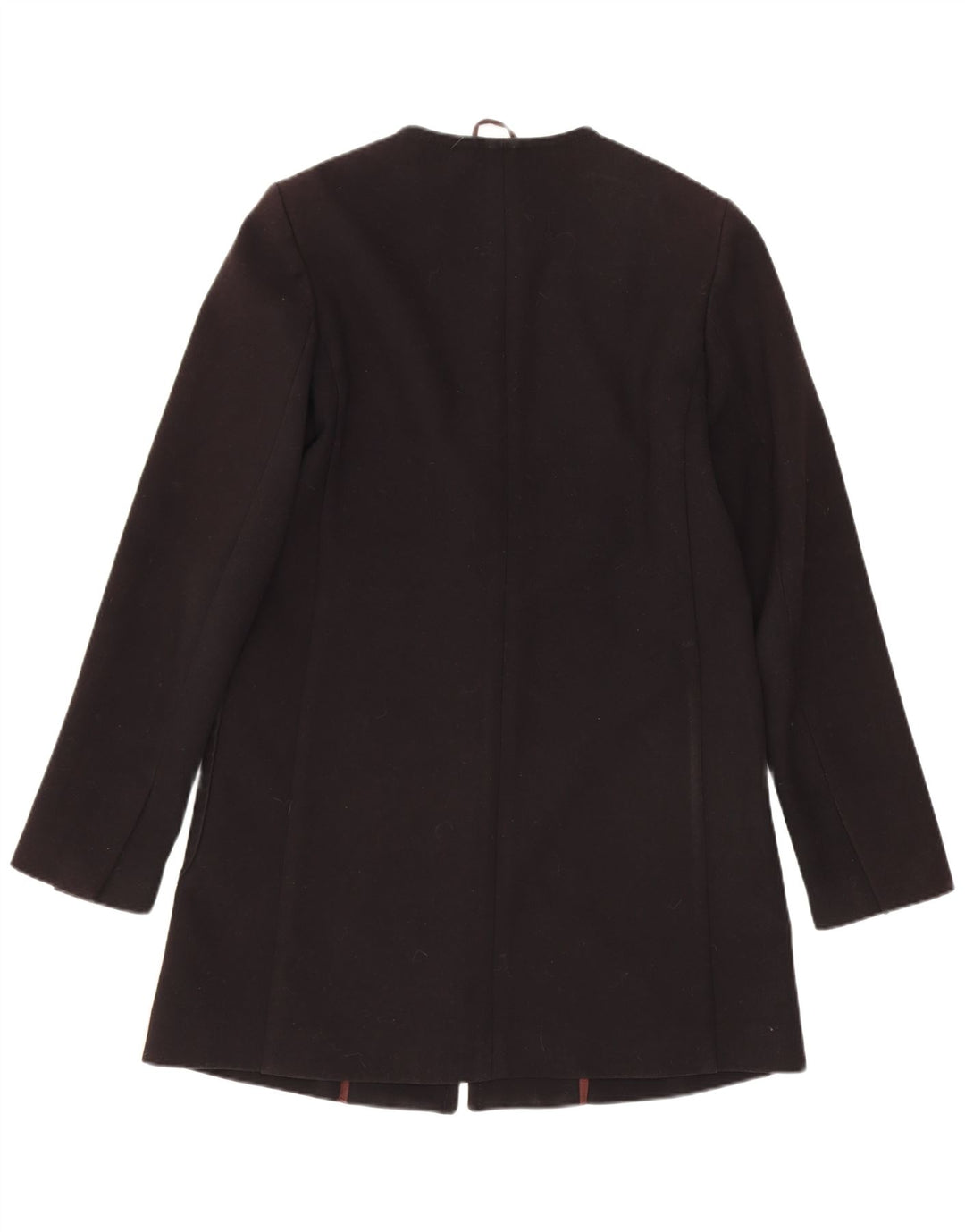 Benetton Dame Overfrakke UK 12 Medium Sort