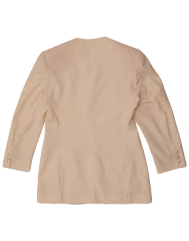 Sportstaff Dame Blazer Jacket IT 46 Large White Polyester