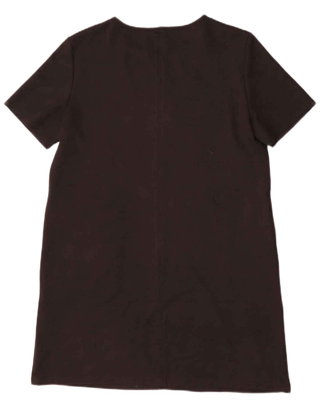 Zara Womens Shift Dress UK 16 Large Black Polyester