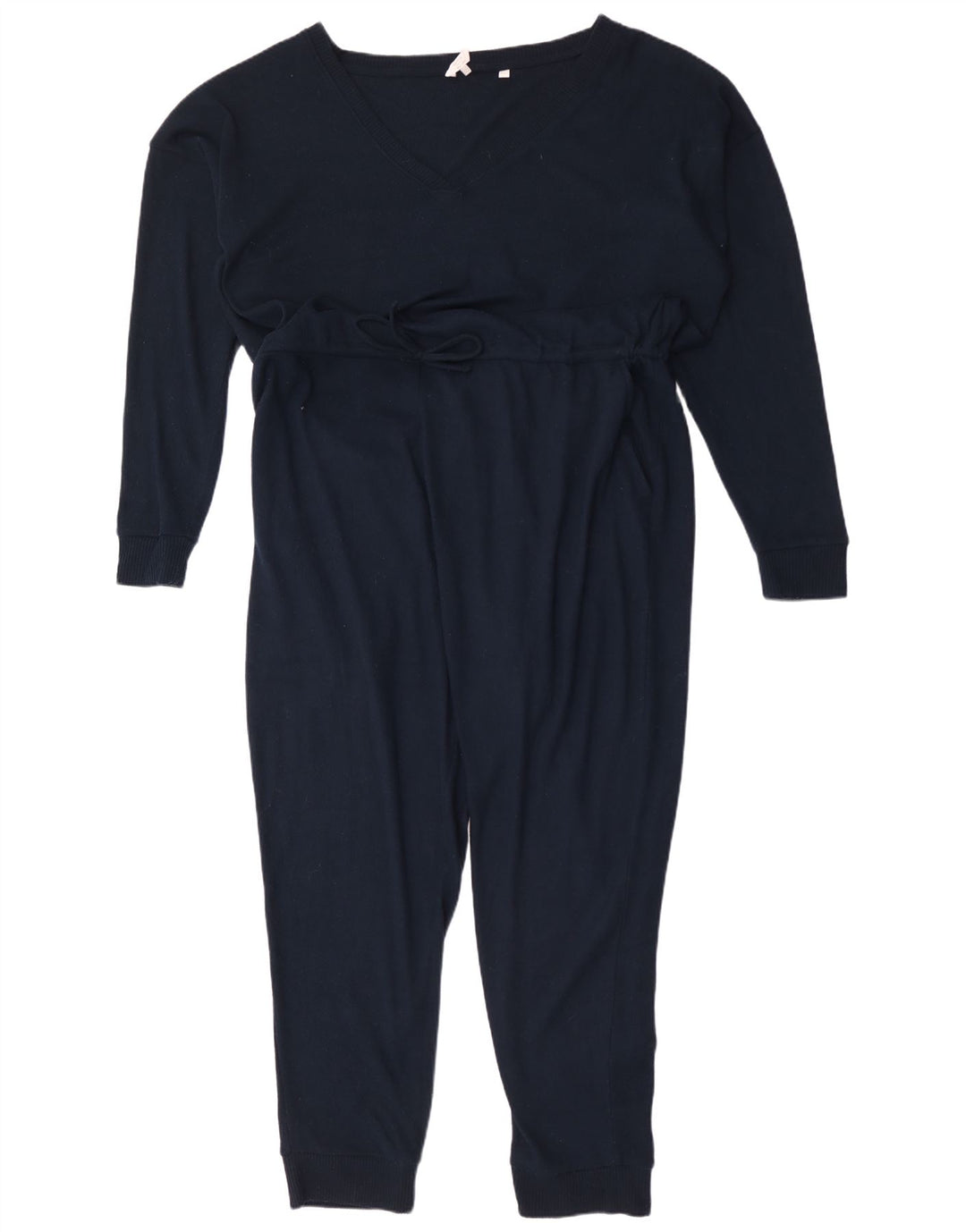 Fat Face Dame Jumpsuit UK 22 3XL Navy Blue Polyester
