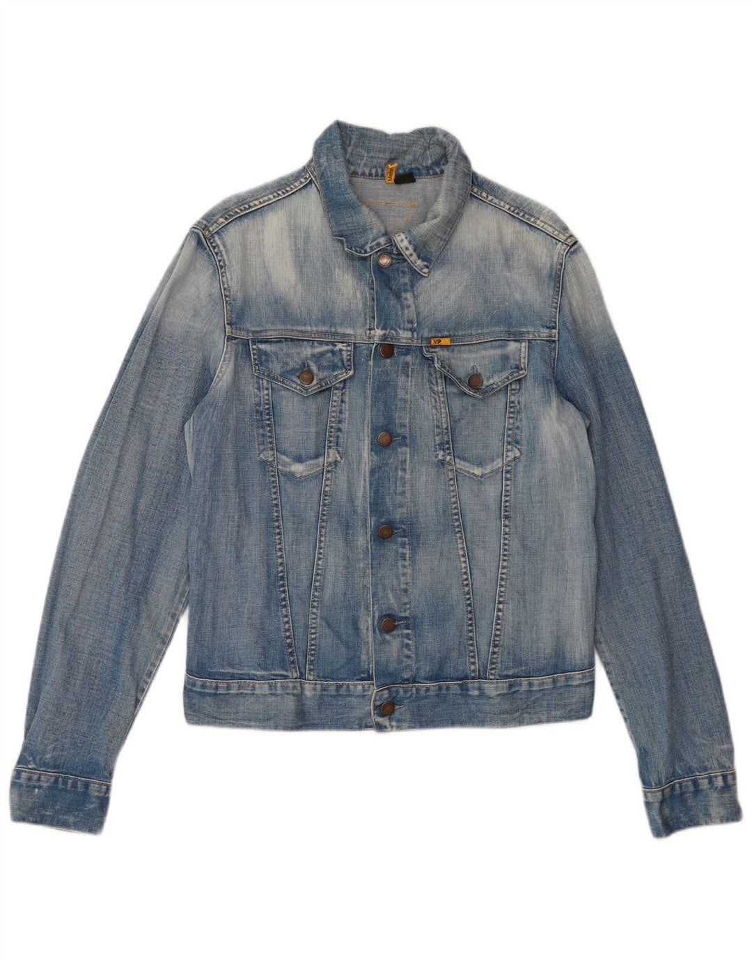 Meltin' Pot Herre denimjakke UK 38 Medium Blue Cotton