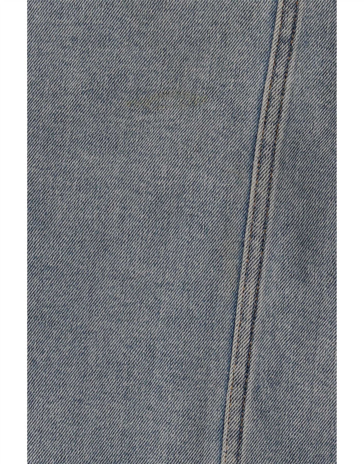 Marks & Spencer Dame Loose Fit denimjakke UK 12 Medium Blue Cotton
