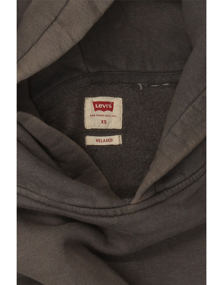Levi's Relaxed Fit hættetrøje til mænd XS Grå