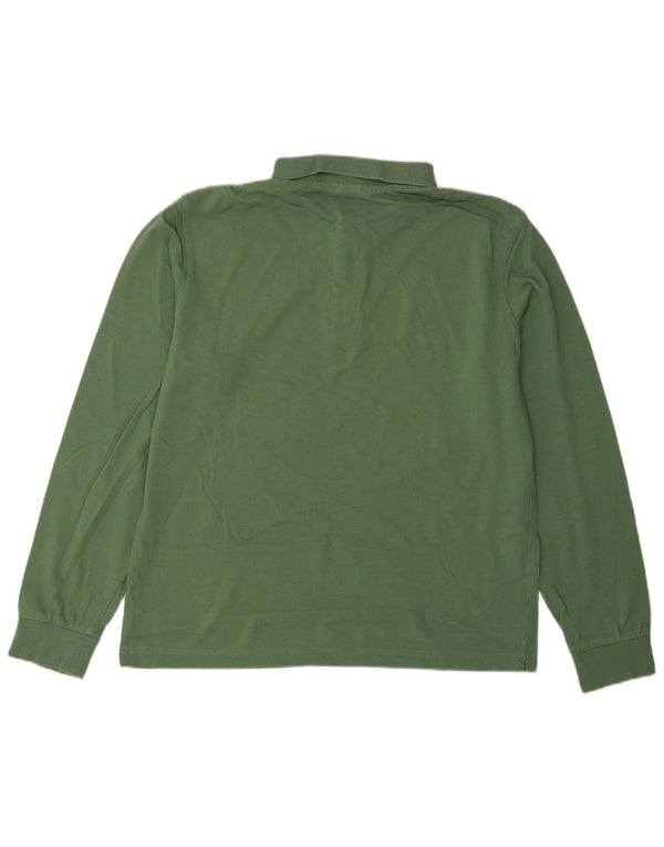 CONTE OF FLORENCE Langærmet herre Regular Fit Polo Shirt Medium Green