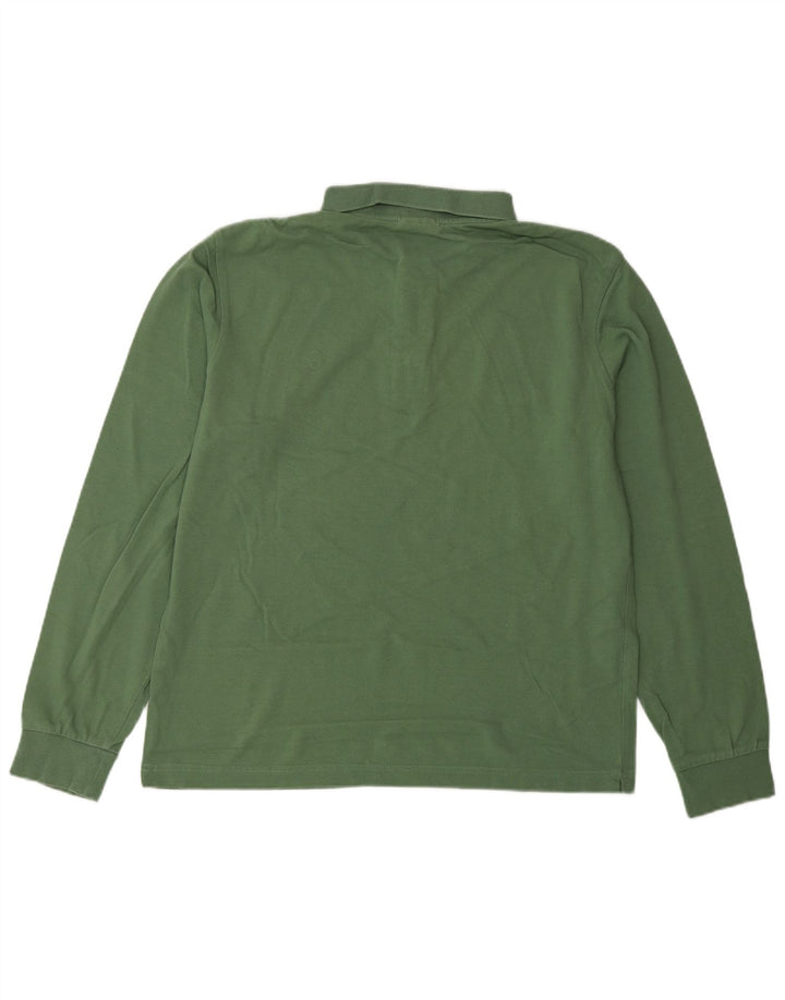 CONTE OF FLORENCE Langærmet herre Regular Fit Polo Shirt Medium Green